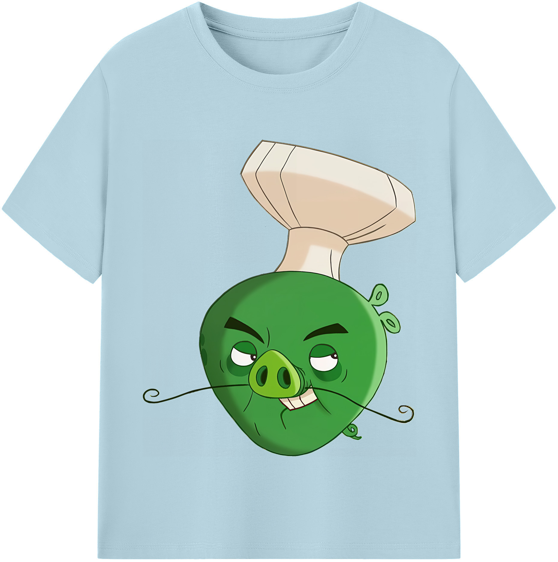 （画像用） Angry Birds アングリーバード 綿100％半袖Tシャツ（フロントプリント）
